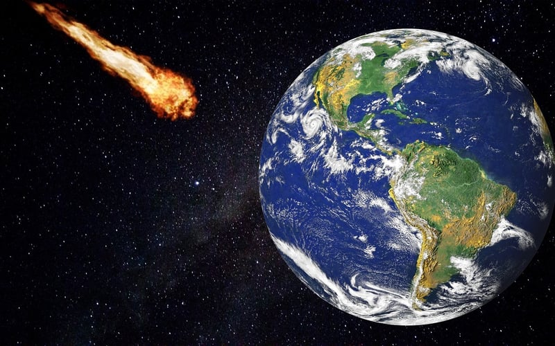 Asteroid in Space